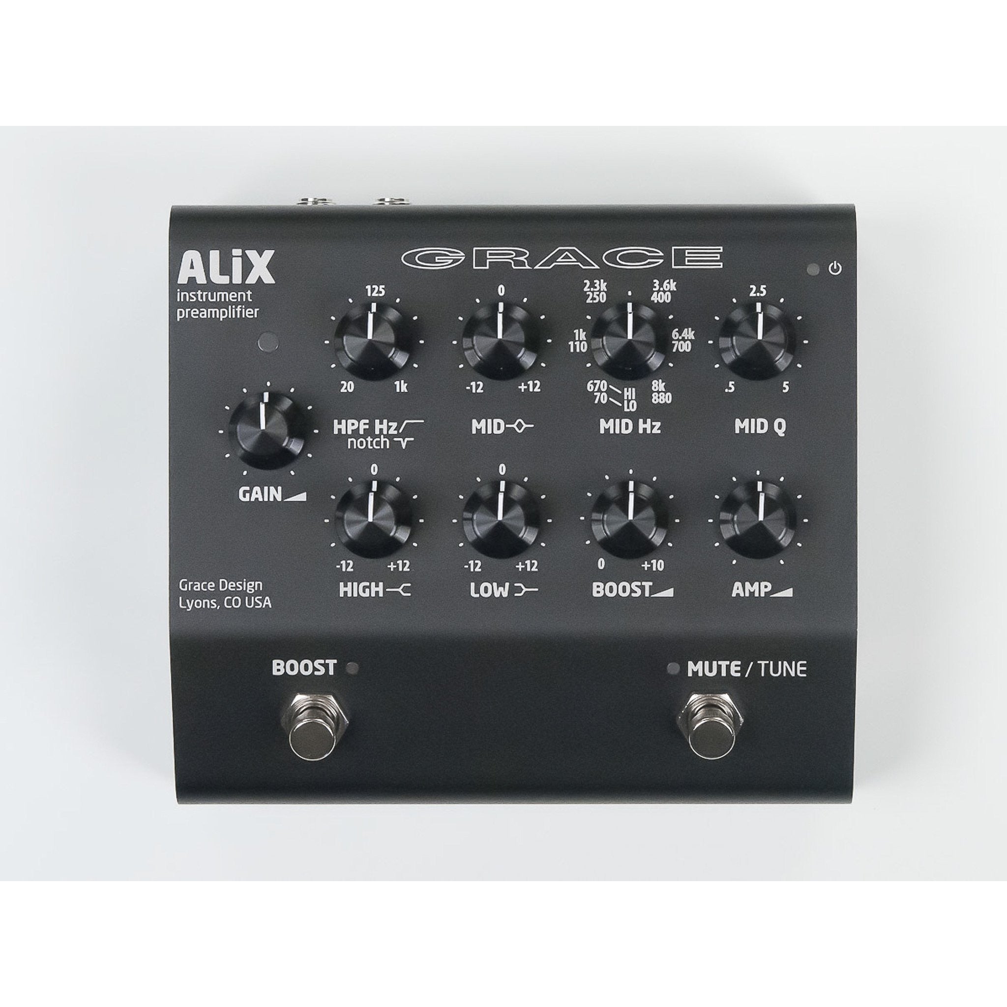 Grace Design ALiX Studio Quality Instrument Preamplifier / DI / EQ / ASAP EUROPE LONDON, UK