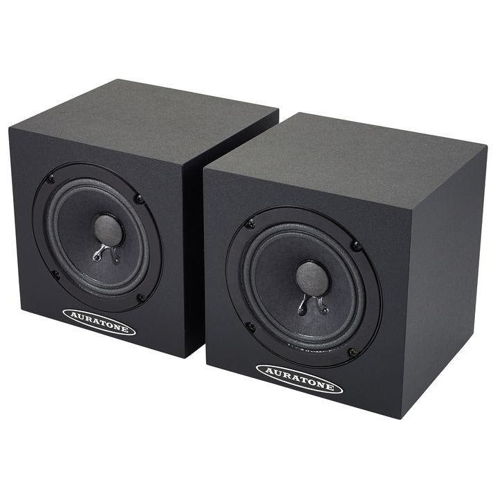 スピーカー・ウーファー Auratone 5c Super Sound cube Pair Black Auratone 5C Super Sound Cube Black (Pair) | Funky Junk Portugal