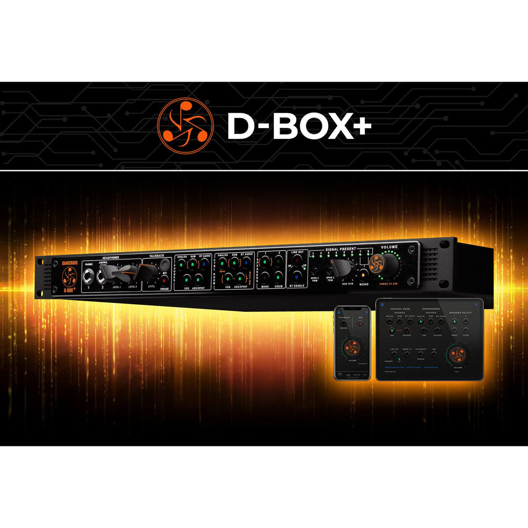 完動美品】DANGEROUS MUSIC D-BOX + 定価495,
